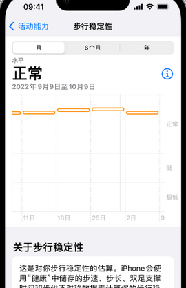 什邡iPhone手机维修如何在iPhone开启'步行稳定性通知'