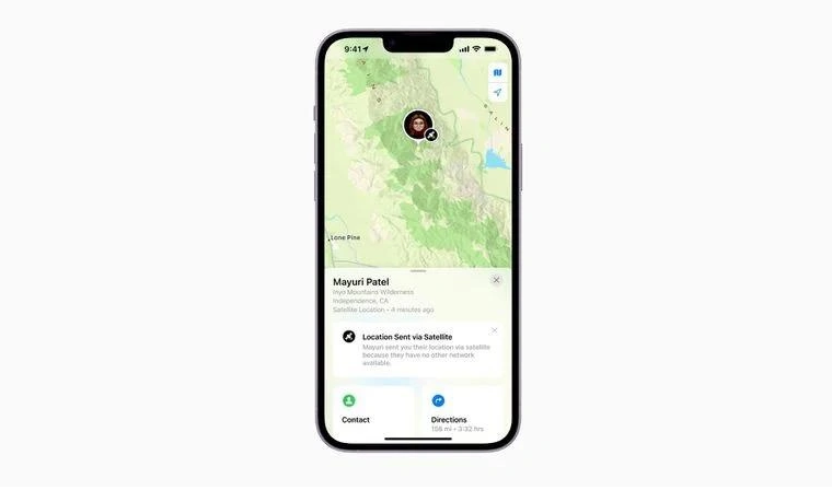 什邡苹果14维修分享iPhone14系列中 FindMy功能通过卫星分享位置方法教程 